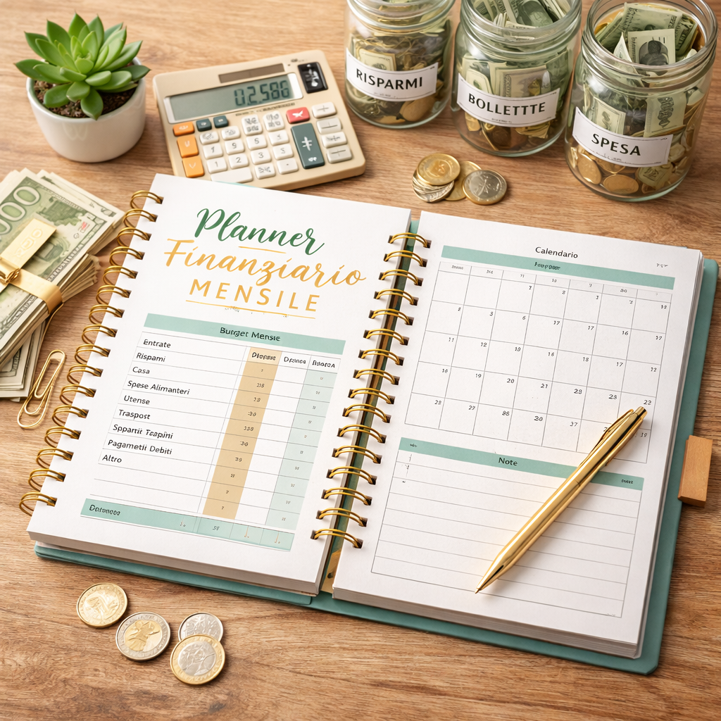 Nami - planner finanziario mensile digitale